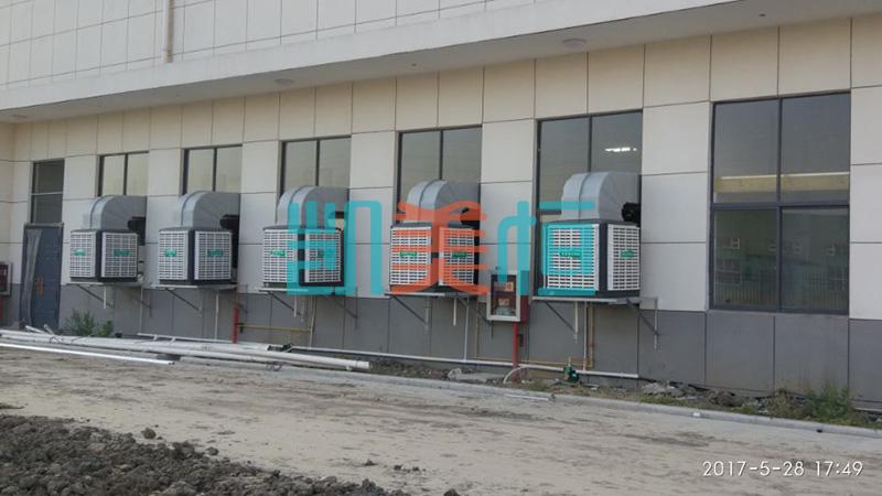 新疆工業車間廠房降溫工程